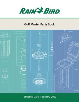 Rain Bird Golf Master Parts 2023