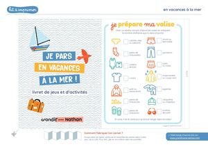 Kit Vacances à la Mer Grandir avec Nathan