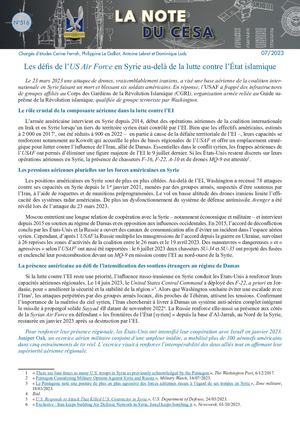 La Note du Cesa N°516