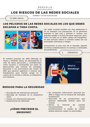 Identifico Los Riesgos De Las Redes Sociales