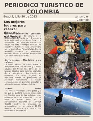 Periodico Digital Rutas Turisticas