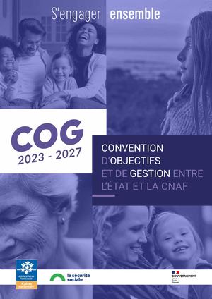 Convention d'objectif et de Gestion Etat/CNAF 2023 2027