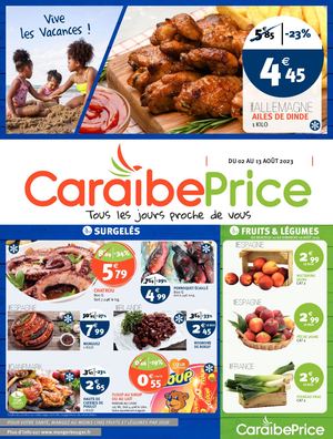 CARAIBE PRICE - Catalogue S31-S32 « Vive les Vacances ! » - 2P