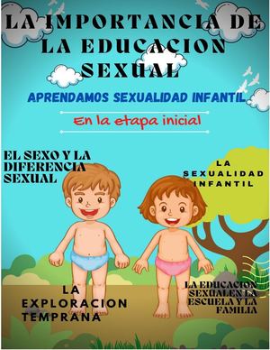 LA IMPORTANCIA DE LA EDUCACION SEXUAL