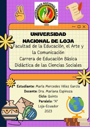 Revista: Bloques Curriculares en Ciencias Sociales