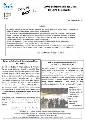 Dden Info N° 53