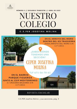 Revista Escolar Nº 2 Ceper Josefina Molina