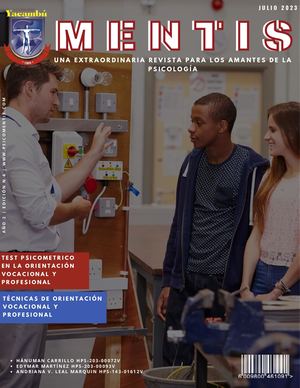 TÉCNICAS DE ORIENTACIÓN VOCACIONAL Y PROFESIONAL