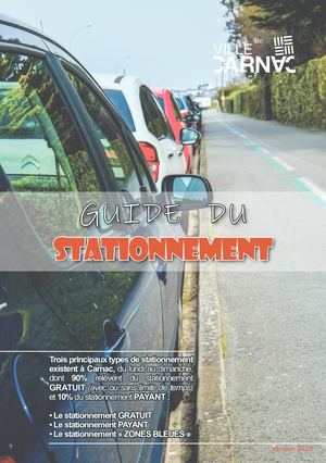 Stationner A Carnac