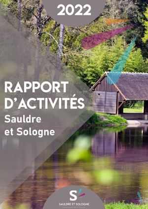Rapport D'activités 2022 CDC Sauldre & Sologne