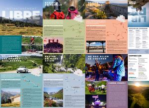 Carte Touristique - Ariège Pyrénées 2023
