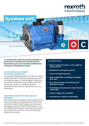 Flyer Système Bosch Rexroth eOC