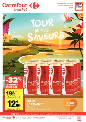 CARREFOUR MARKET MARTINIQUE JUILLET 2023