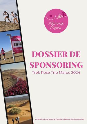 Dossier De Sponsoring
