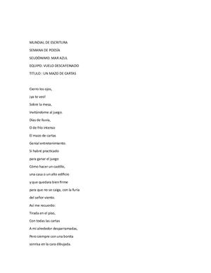 Olimpiadas Literarias 5 Dias