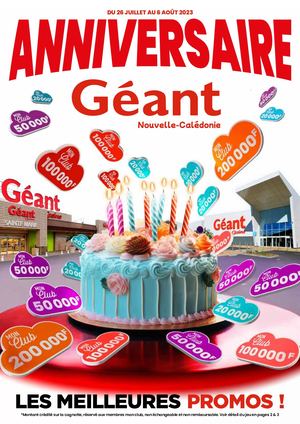ANNIVERSAIRE GEANT