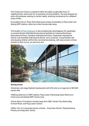 The Continuum Condo Singapore