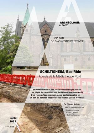 SCHILTIGHEIM, Abords de la Médiathèque Nord (d)