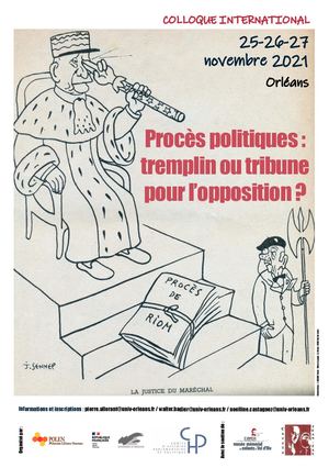 Programme - Procès politiques (2021)
