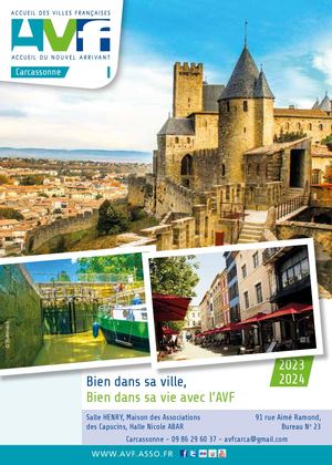 Guide Pratique AVF du Nouvel Arrivant Bienvenue à Carcassonne 2023-2024