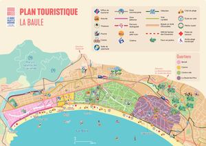 Carte Touristique La Baule