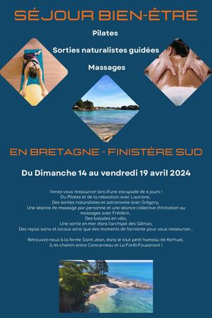 Plaquette Séjour Bien être Avril 2024 - semaine 1