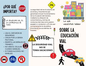 Educación Vial