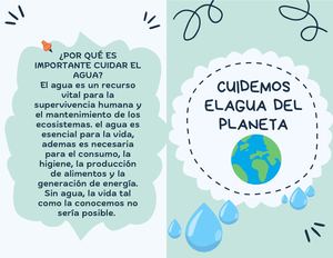 Folleto Díptico Infantil Para Actividades Creativas De Manualidades Para Niños Ilustrado Doodle Verde Claro Y Blanco