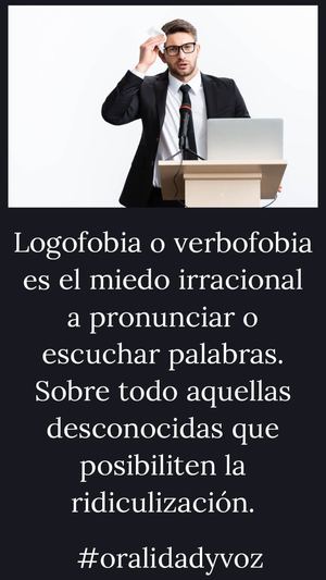 Logofobia o verbofobia