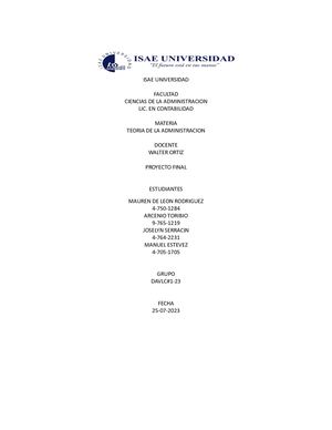Proyecto Final