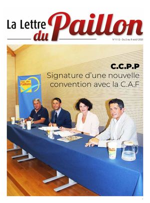Lettre du Paillon N°1112