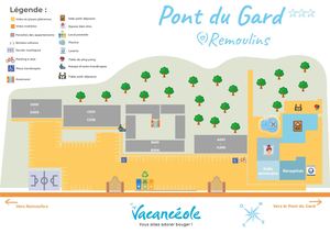 Plan Pont Du Gard
