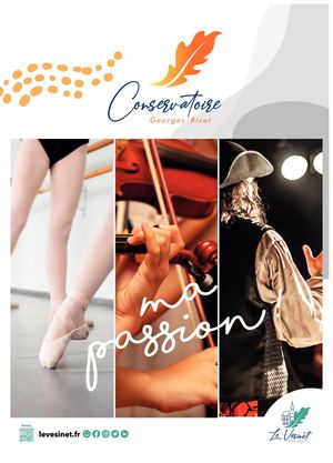 Plaquette du Conservatoire - Le Vésinet