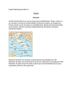 ITALIA Cadete Toledo Ignacio Mat 171