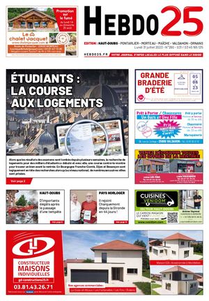 Hebdo Pontarlier S31 2023
