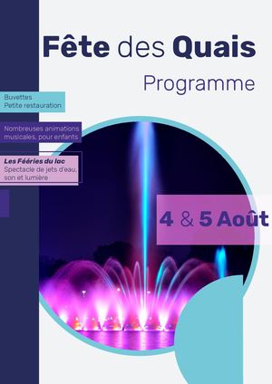 Programme Fête des Quais 2023