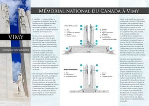 Calaméo - Carte Pour Visite Autonome Mémorial National Du Canada à Vimy