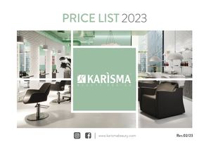 Karisma Beauty Design Catalogue E Prices 2023 Rev 02 23