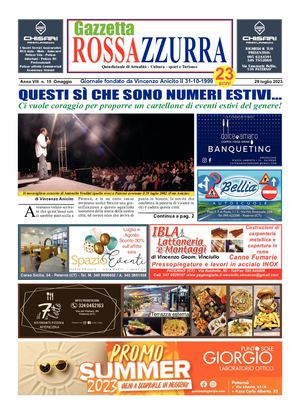 Gazzetta Rossazzurra 29 07 2023 Anno Viii N 14 Ridotto