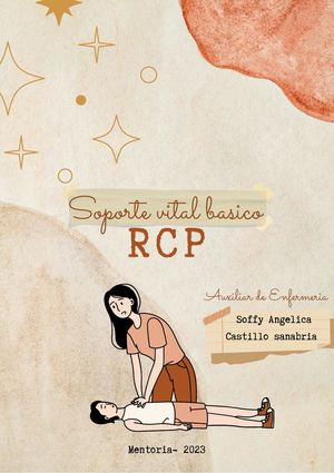 Cartilla Soporte Vital Mentoria Soffy Castillo