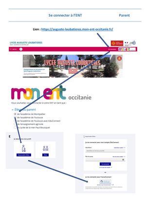 Calaméo - Se Connecter À L'ent Tutoriel Parents 550 Merged Pdf