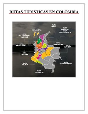 Rutas Turisticas En Colombia