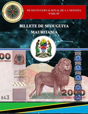 Billete De 2000 Chelines De Tanzania. Museo Internacional De La Moneda