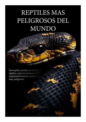 Reptiles Más Peligrosos Del Mundo