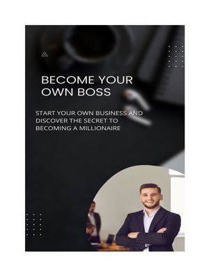 Discover The Secret To Becoming A Millionaire With Your Own Business