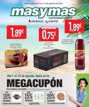 Oferta Válida Del 3 Al 16 De Agosto 2023 - Masymas Supermercados
