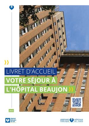 2023 05 16 Livret Accueil Séjour Patients Bjn