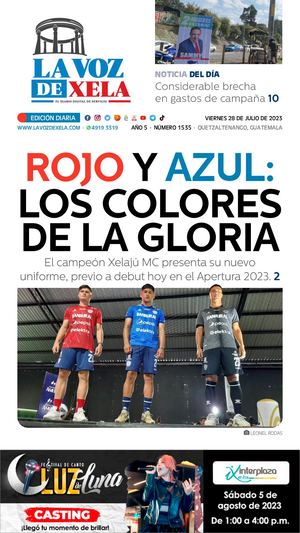 EDICIÓN DIGITAL #1535 del diario LA VOZ DE XELA