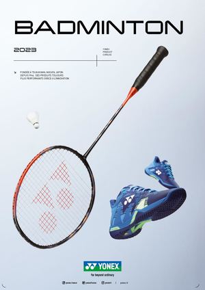 Catalogue Badminton Yonex 2023