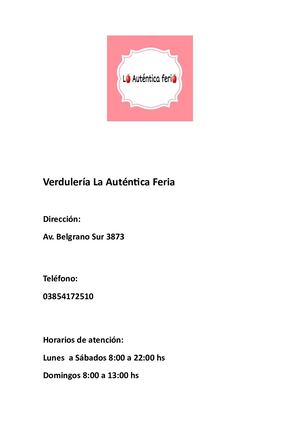 Verduleria En Santiago Del Estero Capital